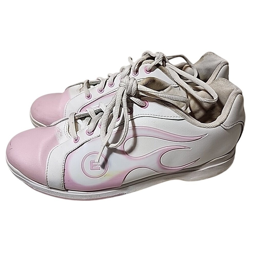 Etonic Womens Shoes‎ GLOW IN THE DARK Flame Pink Bowling Perfect Slides Size 9